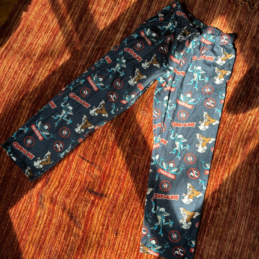 Women's Gremlins Pajama Pants - Black